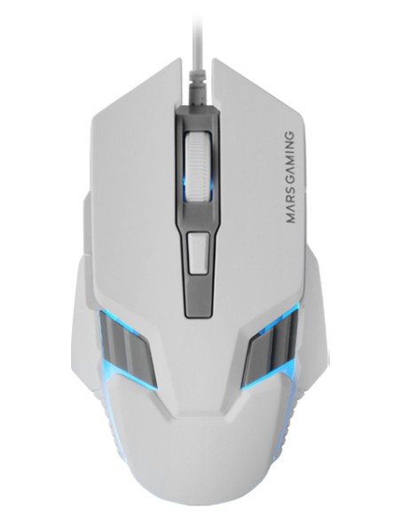 MM024, Ratón Gaming RGB, Sensor Óptico 4000 DPI, Switches Mecánicos Huano, Iluminación RGB Flow, Ajuste On-the-fly 1200 / 2400 /