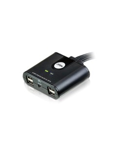 Switch de periféricos USB 2.0 de 4 x 4 puertos