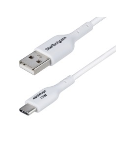 Cable Cargador USB-A a USB-C de 1m - Cable Adaptador USB-A a USB Tipo C - 3A - Cable de Carga y Sincronización - USB 2.0 - Recub