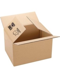 CAJA EMB. ANONIMA 400x290x220 3mm MARRON - Pack de 10 unidades