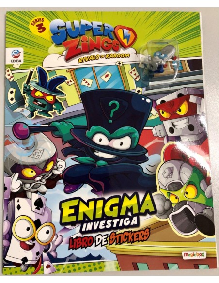 Libro de Stickers Superzings Series 3 Espana