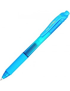 C 12 boligrafo energel x 107 color azul turquesa 07mm