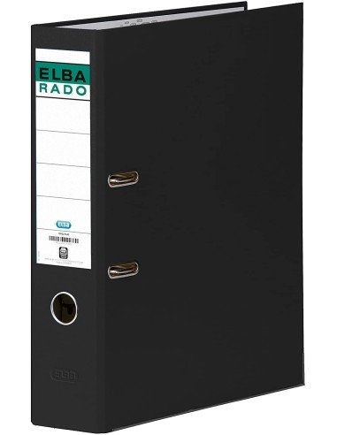 Rado Chic carpeta de cartón Folio Negro 100022674 Pack 10 Unid.