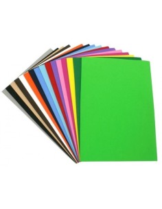 BOLSA 10 LAMINAS GOMA EVA VERDE OSCURO 20X30 2MM FIXO