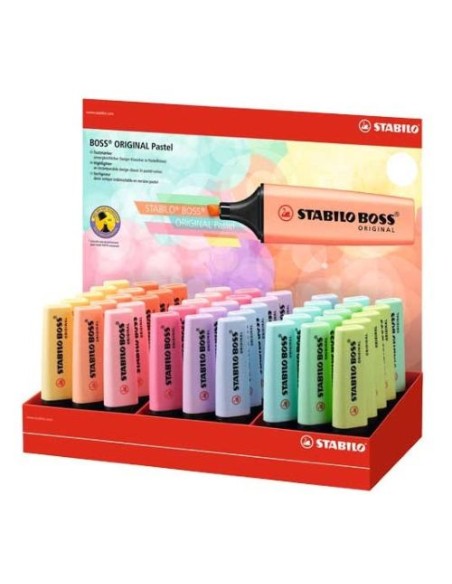 Exp 45 marcador fluorescente stabilo boss pastel