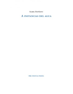 A instancias del agua