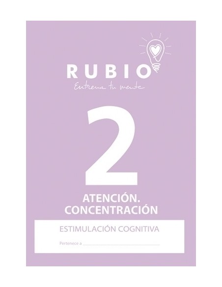 CUADERNO RUBIO A4 ESTIM.COGN.ATENCION 2 - Pack de 5 unidades