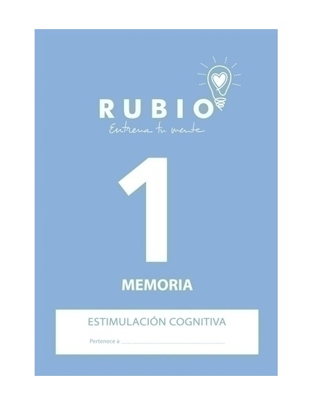 CUADERNO RUBIO A4 ESTIM.COGN.MEMORIA 1 - Pack de 5 unidades