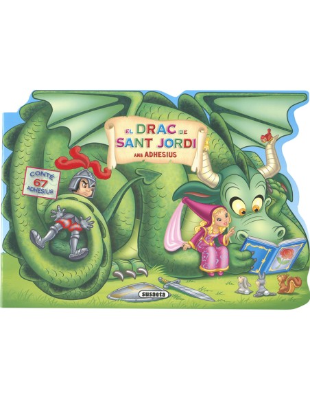 El drac de Sant Jordi amb adhesius