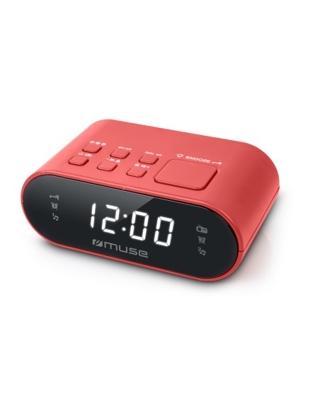 M-10 RED Reloj despertador digital Rojo