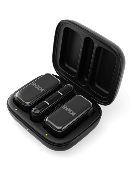 Wireless Micro Negro Micrófono con pinza de enganche