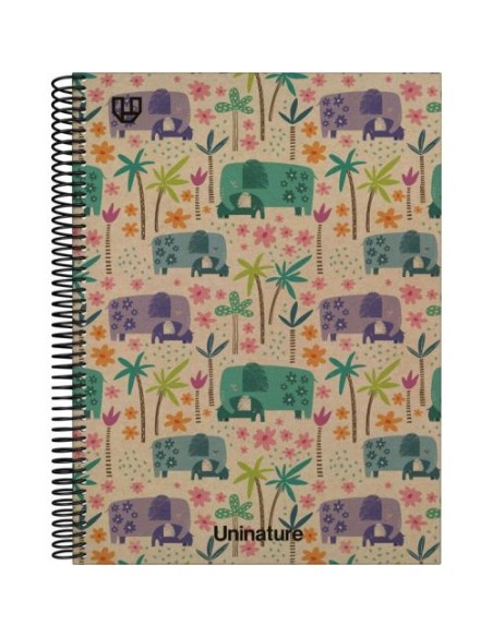 CUADERNO FOR A4 100H 90G 5X5 UNI INDIA 222x297x16cm