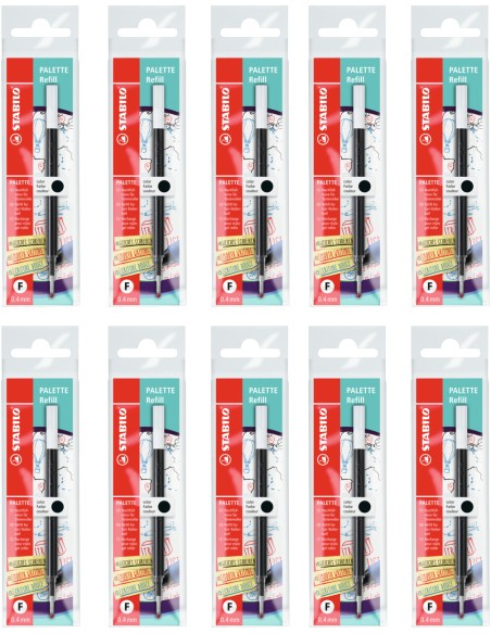 PALETTE Fino Negro 10 pieza(s)