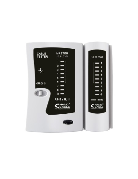 10.31.0301 comprobador de cables de red Gris