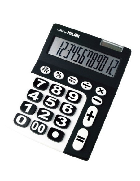 CALCULADORA MESA MILAN 12 DIG. TOUCH