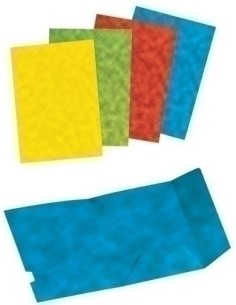 SUBCARP. GIO 2 SOLAP. 320g A4 AZUL P/25