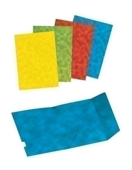 SUBCARP. GIO 2 SOLAP. 320g A4 AZUL P/25