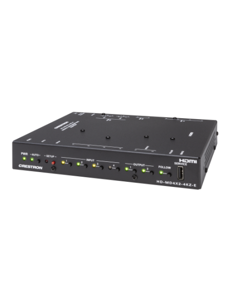 CRESTRON 4X2 4K60 4:4:4 HDR AV SWITCHER (HD-MD4X2-4KZ-E) 6511307