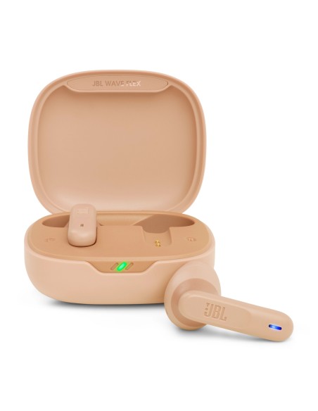 Wave Flex Auriculares True Wireless Stereo (TWS) Dentro de oído Llamadas/Música/Deporte/Uso diario Bluetooth Beige