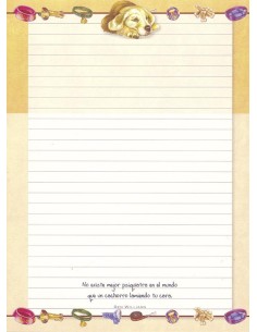 Yo perro block de notas