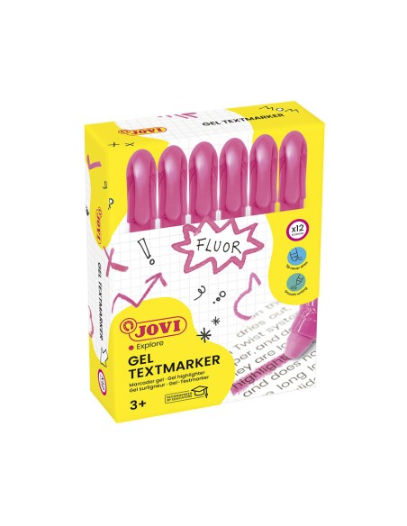 1816 marcador permanente Rosa 12 pieza(s)