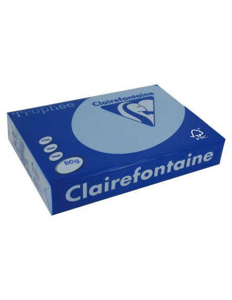 PAQ. 500H PAP. TROPHEE CLF SUAVE A4 80G LAVANDA