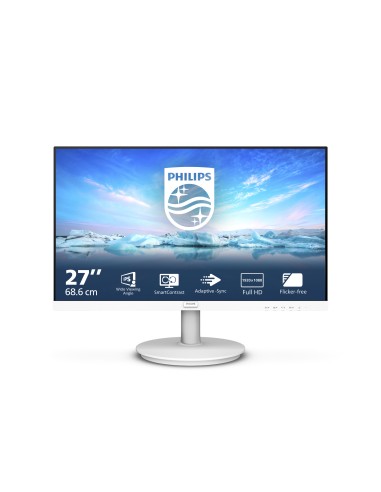 V Line 271V8AW/00 pantalla para PC 68,6 cm (27") 1920 x 1080 Pixeles Full HD LCD Blanco