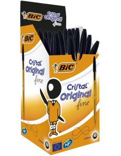 872731 bolígrafo Negro Fino 50 pieza(s)