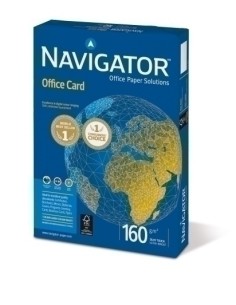 PAPEL A3 NAVIGATOR 160g 250h OFFICE CARD