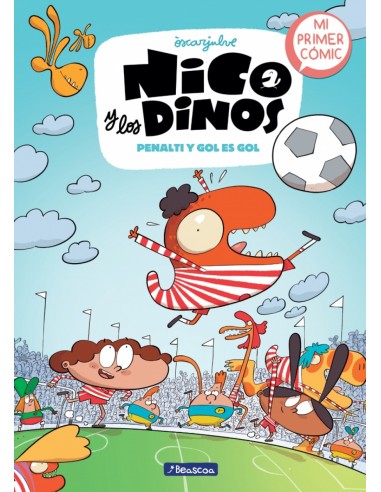 Nico y los dinos 3 Penalti y gol es gol