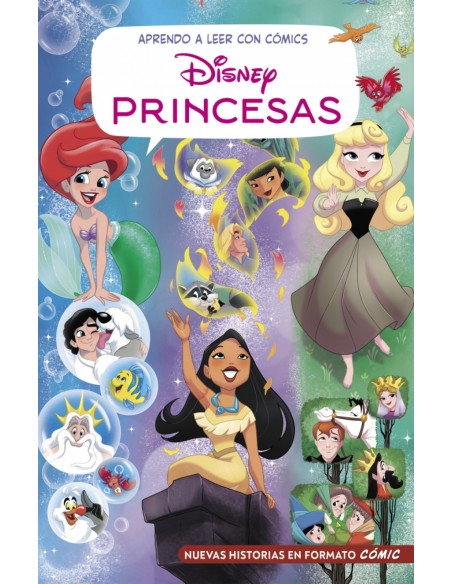 Aprendo a leer con comics Disney Las historias mas divertidas de PRINCESAS DISNEY