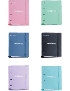 C 6 carpebloc a4 4 anillas 35mm polyfoam emotions colores surtidos