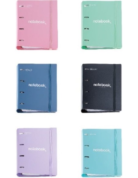 C 6 carpebloc a4 4 anillas 35mm polyfoam emotions colores surtidos