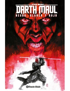 Star Wars Darth Maul Blanco negro y rojo
