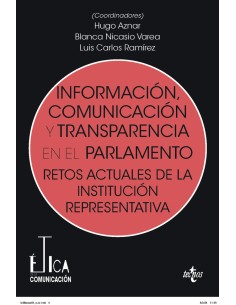 Informacion comunicacion y transparencia en el parlamento