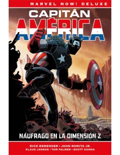 Marvel Now Deluxe Capitan America De RRemender 1 Naufrago En La Dimension Z