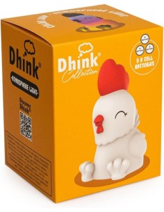 LUZ DE NOCHE MINI DHINK GALLINA PILAS LR44