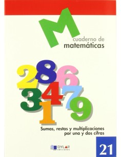 Matematicas 21 Sumas restas y multiplicaciones por una y dos cifras
