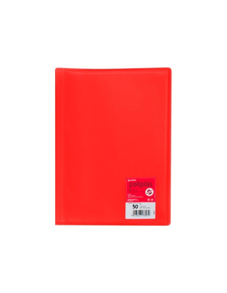 CARP. 50F POLIPLAS GRAFOPLAS A4 PP ROJO 01351251