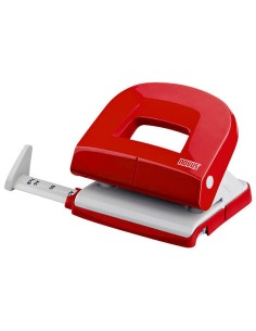 E 216 perforador de papel 16 hojas Rojo