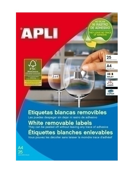 ETIQ.IMP.APLI 03054 100h A4 48,5x25,4