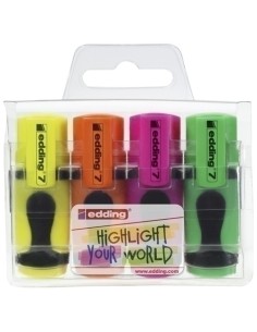 ROTUL.FLUOR EDDING 7 MINI ESTUCHE 4