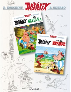Asterix en Bretana y asterix y los normandos