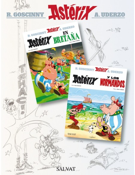 Asterix en Bretana y asterix y los normandos