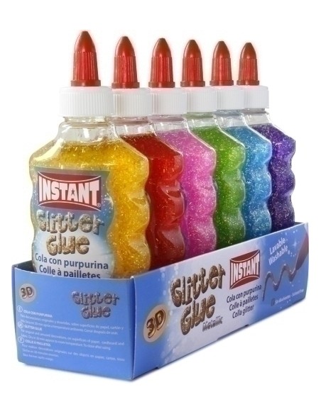 COLA GLITTER INSTANT 180ml - Pack de 6 unidades