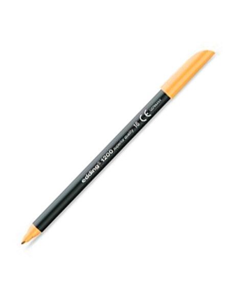 ROTULADOR EDDING 1200 NARANJA CLARO  - Pack de 5 unidades - 1200-16
