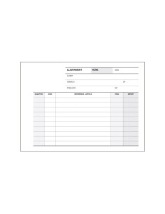 APLI 50H BLOC ENTREGA APAIS.TRIPLI. 145X105 CAT - Pack de 10 unidades