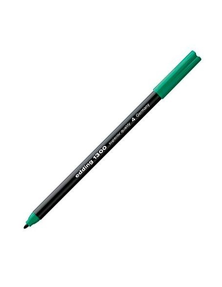 EDDING ROTULADOR PUNTA DE FIBRA 1300 VERDE -10U-