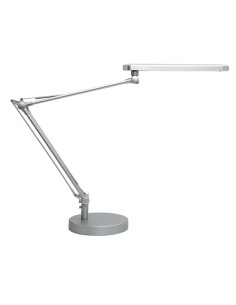 Mambo lámpara de mesa 6,5 W LED Gris, Metálico