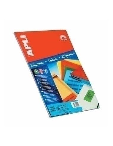 Self-adhesive labels 70 x 37mm Green etiqueta autoadhesiva Verde 480 pieza(s)